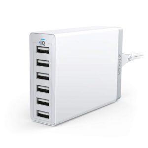ANKER POWERPORT +6 WHITE